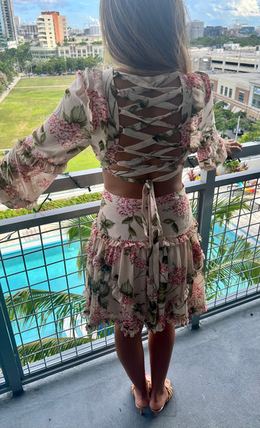 Pretty in Pink Floral Dress